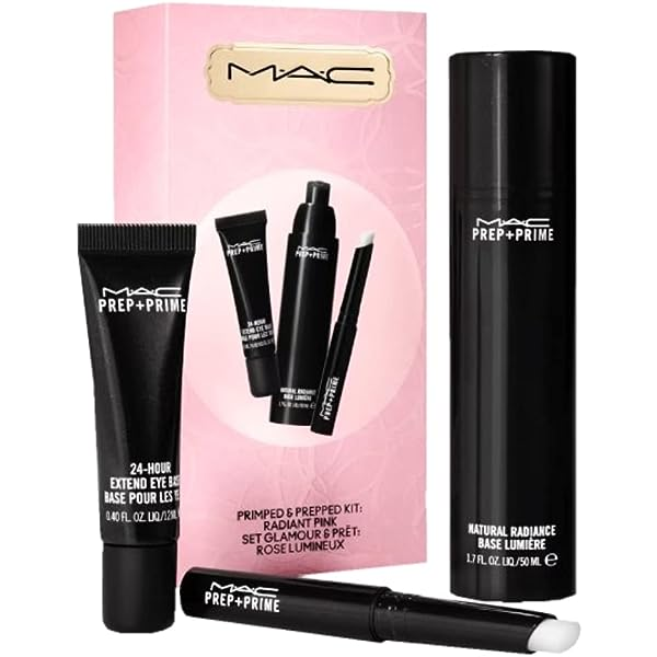 Mac Primped & Prepped kit: Radiant Yellow NIB